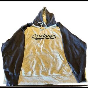 Vintage Dallas Cowboys NFL Hooded Sweatshirt Size 3XL